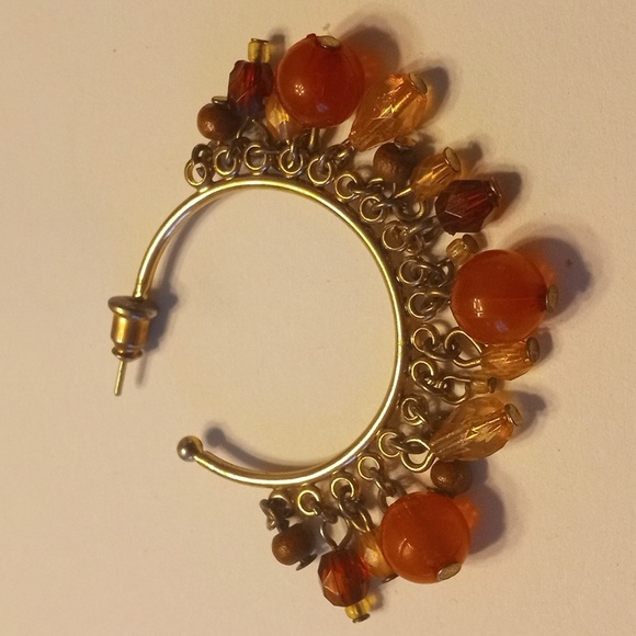 Pierced Beaded Earrings - Picture 2 of 2